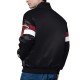 Miami Heat Triple Option Varsity Satin Jacket Miami Heat Triple Option Varsity Satin Jacket