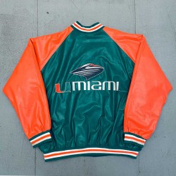 Miami Hurricanes 2000’s Spellout Varsity Jacket