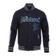 Miami Marlins Current Logo Game Day Black Jacket