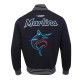 Miami Marlins Current Logo Game Day Black Jacket