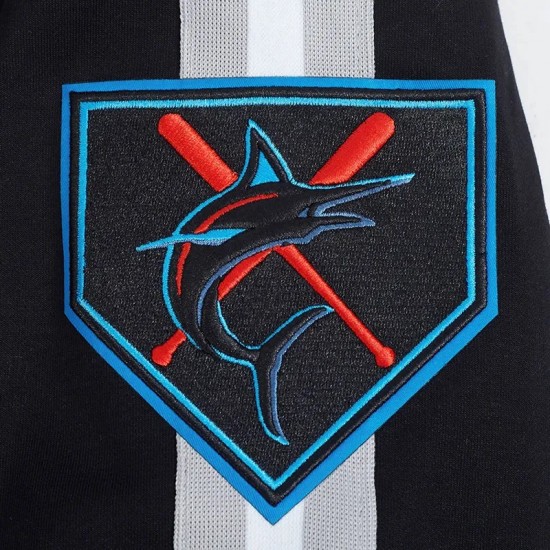 Miami Marlins Current Logo Game Day Black Jacket