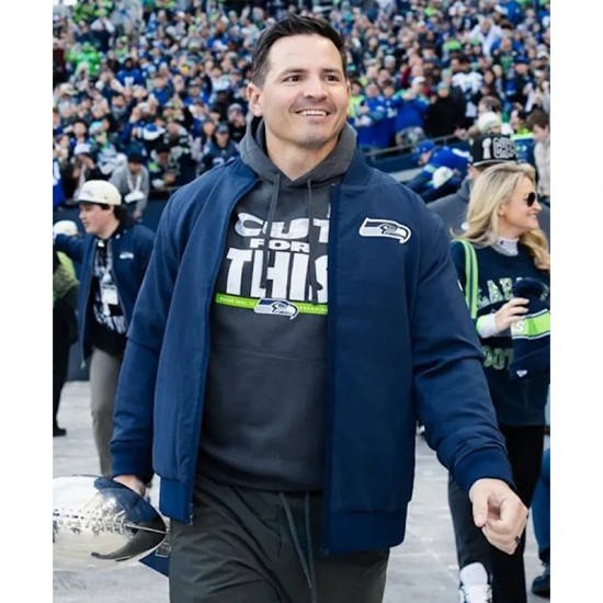 Mike Macdonald Super Bowl LX Champions Seattle Seahawks Parade Jacket