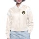 Milwaukee Brewers Printed Logo Varsity Satin Jacket Milwaukee Brewers Printed Logo Varsity Satin Jacket