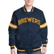 Milwaukee Brewers Scout MLB Starter Full-Snap Jacket Milwaukee Brewers Scout MLB Starter Full-Snap Jacket