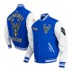 Milwaukee Bucks 2024/25 City Edition Chenille Blue Varsity Jacket