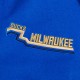 Milwaukee Bucks 2024/25 City Edition Chenille Blue Varsity Jacket