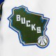 Milwaukee Bucks 2024/25 City Edition Chenille Blue Varsity Jacket