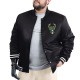 Milwaukee Bucks Adaptive Bold Logo Varsity Satin Jacket