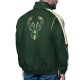 Milwaukee Bucks Freestyle Green Lightweight Full-Zip Jacket