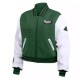 Milwaukee Bucks Green White Varsity Full-Zip Jacket