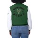 Milwaukee Bucks Green White Varsity Full-Zip Jacket