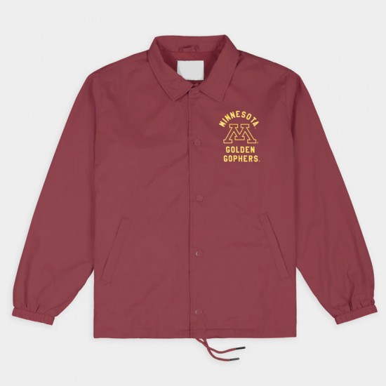 Minnesota Golden Gophers Block M Coaches Jacket Minnesota Golden Gophers Block M Coaches Jacket