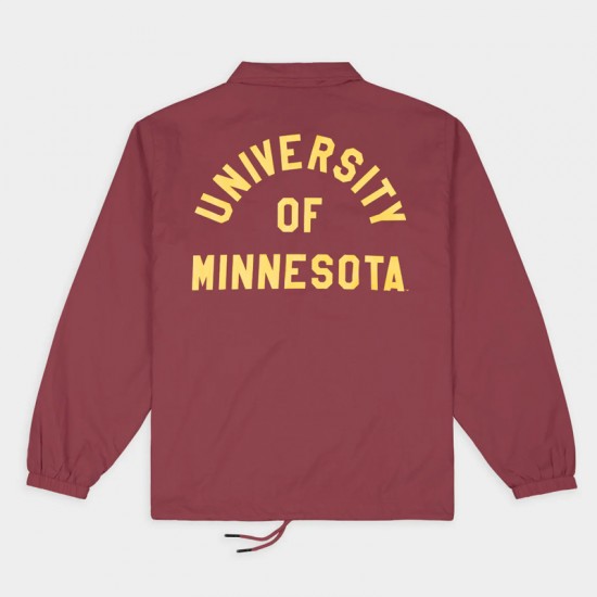 Minnesota Golden Gophers Block M Coaches Jacket Minnesota Golden Gophers Block M Coaches Jacket