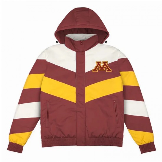 Minnesota Golden Gophers Gamebreaker Hooded Jacket Minnesota Golden Gophers Gamebreaker Hooded Jacket
