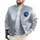 Minnesota Timberwolves Adaptive Bold Logo Varsity Satin Jacket