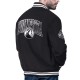 Minnesota Timberwolves Blackout Corduroy Varsity Jacket Minnesota Timberwolves Blackout Corduroy Varsity Jacket
