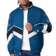 Minnesota Timberwolves Captain Blue Varsity Satin Jacket Minnesota Timberwolves Captain Blue Varsity Satin Jacket