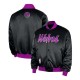 Minnesota Timberwolves Remix Courtside Black Bomber Jacket