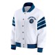 Minnesota Timberwolves Snap Front White Fleece Jacket Minnesota Timberwolves Snap Front White Fleece Jacket