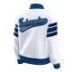 Minnesota Timberwolves Snap Front White Fleece Jacket