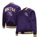 Minnesota Vikings Double Down Purple Satin Jacket Minnesota Vikings Double Down Purple Satin Jacket