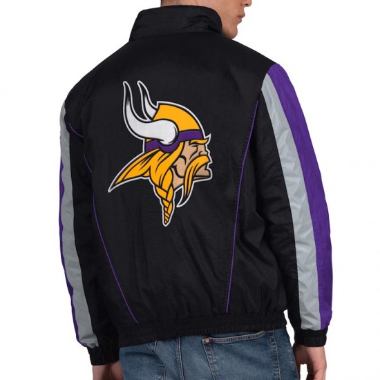 Minnesota Vikings Thursday Night Gridiron Half-Zip Jacket