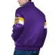Minnesota Vikings Triple Option Varsity Satin Jacket