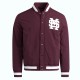 Mississippi State Bulldogs Maroon Coaches Dugout Jacket Mississippi State Bulldogs Maroon Coaches Dugout Jacket