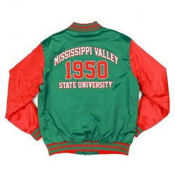 Mississippi Valley State Green and Red Jacket
