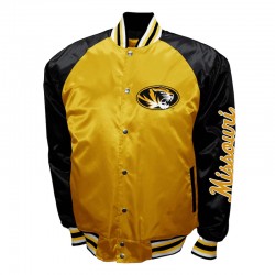 Missouri Tigers The Game Gold Satin Jacket
