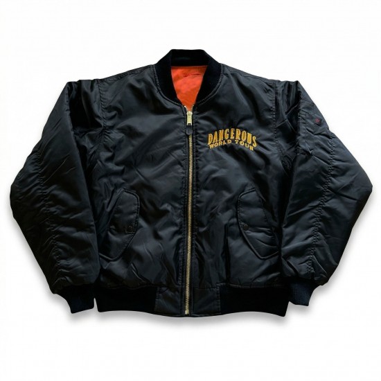 Michael Jackson Dangerous World Tour Flight Jacket Michael Jackson Dangerous World Tour Flight Jacket