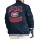 Montreal Canadiens Adaptive Bold Logo Varsity Satin Jacket Montreal Canadiens Adaptive Bold Logo Varsity Satin Jacket