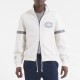 Montreal Canadiens White Striped Fleece Jacket Montreal Canadiens White Striped Fleece Jacket