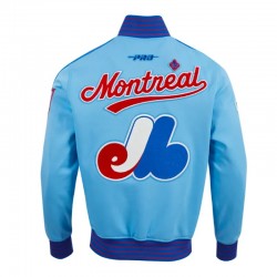 Montreal Expos Logo Game Day Uni Blue Jacket Montreal Expos Logo Game Day Uni Blue Jacket