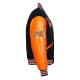 Morgan State University Black and Orange Varsity Jacket Morgan State University Black and Orange Varsity Jacket