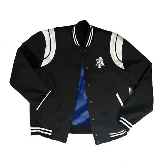 Mudcloth North Carolina A&T Aggie Varsity Jacket Mudcloth North Carolina A&T Aggie Varsity Jacket