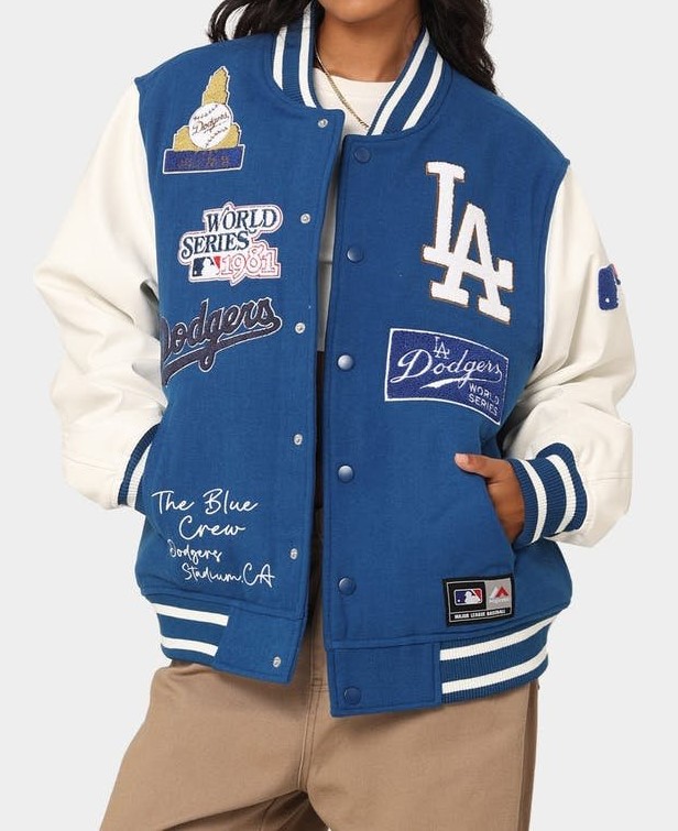 Los Angeles Dodgers Sateen Jacket - Mens