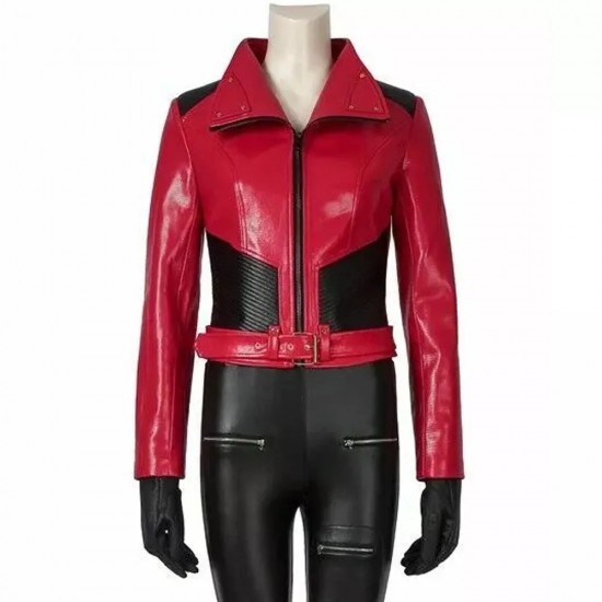 Naomi Brooke Watch Dogs Legion Leather Jacket