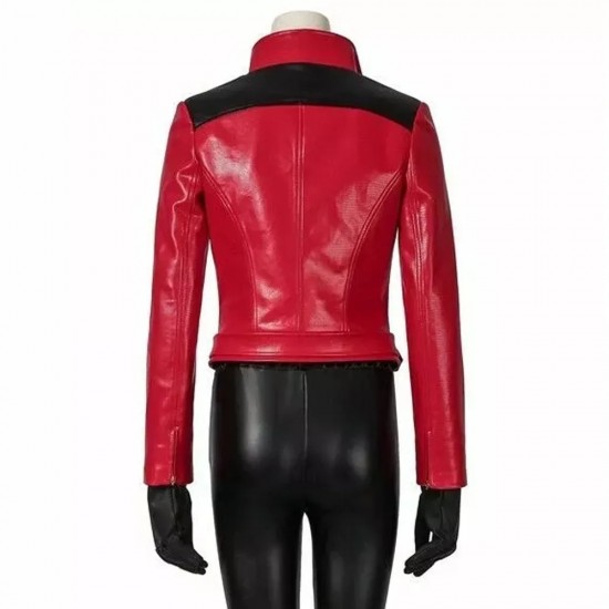 Naomi Brooke Watch Dogs Legion Leather Jacket