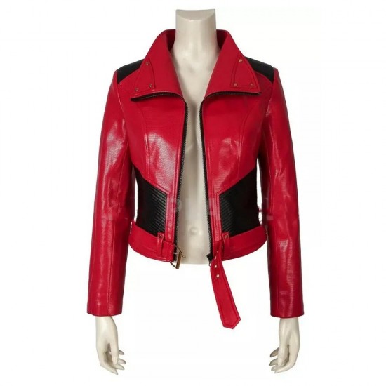 Naomi Brooke Watch Dogs Legion Leather Jacket