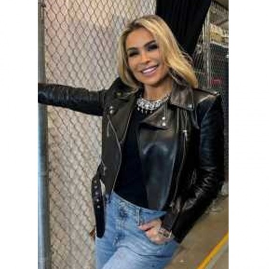Nattie Neidhart WWE Raw Leather Jacket Nattie Neidhart WWE Raw Leather Jacket