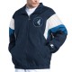 Navy Full-Zip Minnesota Timberwolves Yard Line Jacket Navy Full-Zip Minnesota Timberwolves Yard Line Jacket