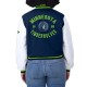 Navy/White Minnesota Timberwolves Varsity Full-Zip Jacket