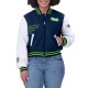 Navy/White Minnesota Timberwolves Varsity Full-Zip Jacket