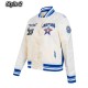 NBA All Star 2025 Classic Rib Satin Jacket NBA All Star 2025 Classic Rib Satin Jacket