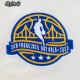 NBA All Star 2025 Classic Rib Satin Jacket NBA All Star 2025 Classic Rib Satin Jacket