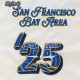 NBA All Star 2025 Classic Rib Satin Jacket NBA All Star 2025 Classic Rib Satin Jacket