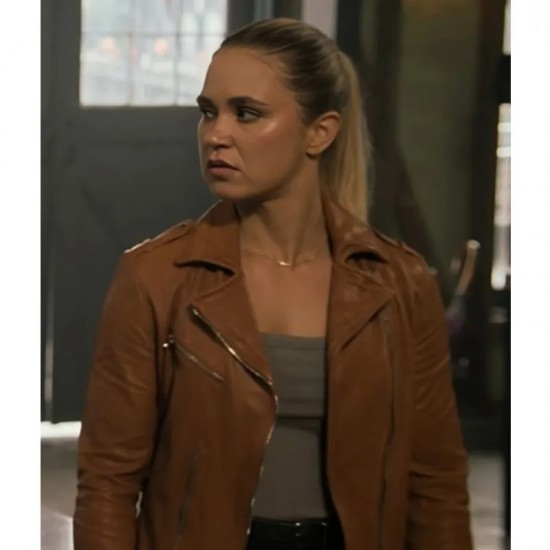 NCIS Sydney Tuuli Narkle Leather Jacket
