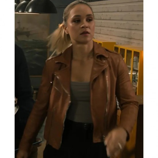 NCIS Sydney Tuuli Narkle Leather Jacket