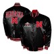 Nebraska Huskers Club Satin Varsity Jacket